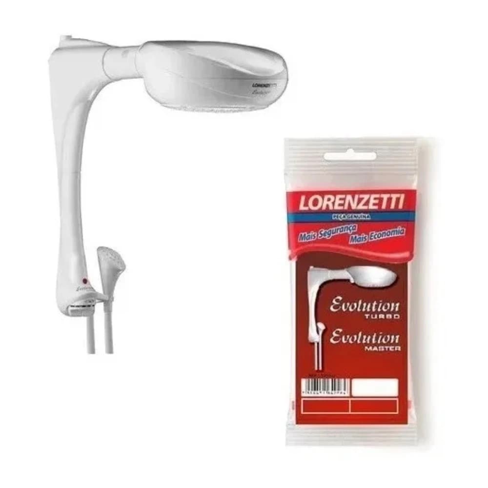Resistência Lorenzetti Evolution Turbo 127V 5500W Original Chuveiro Elétrico Peça de Reposição