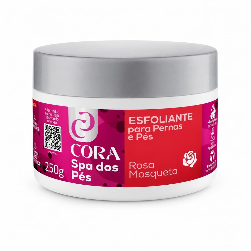 Spa Dos Pés Lixapéx Esfoliante Com Rosa Mosqueta 250g