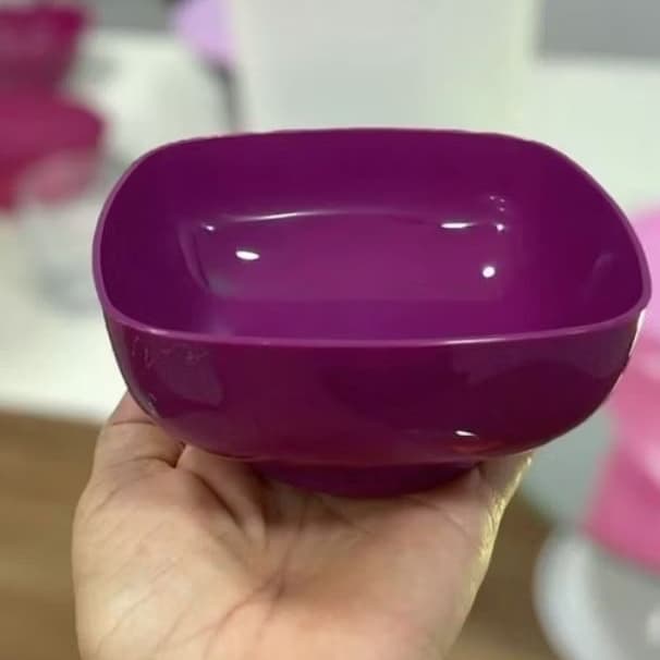 TUPPERWARE ORIGINAL  - TIGELINHA QUADRADA 300ML PARA SOBREMESA