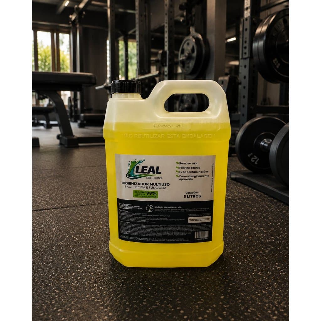 Limpa Tatame para Pilates e Academias - Higienizador Bactericida e Fungicida Limpeza Profunda