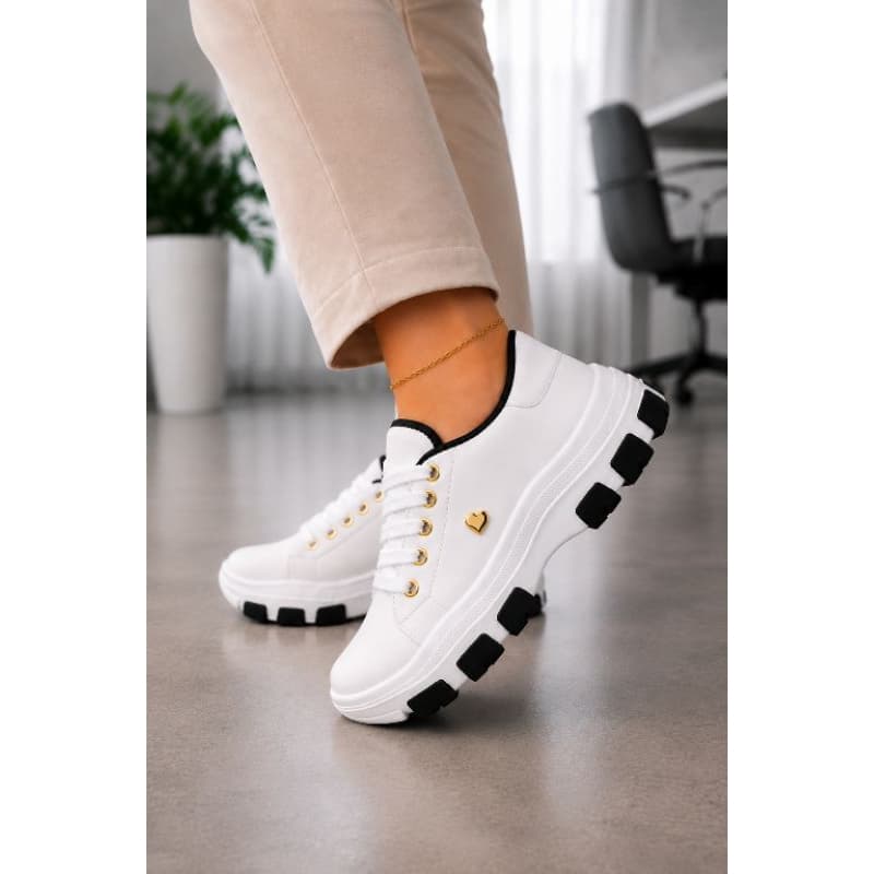 Tênis Feminino Casual Plataforma  Conforto e Estilo para Todos os Momentos