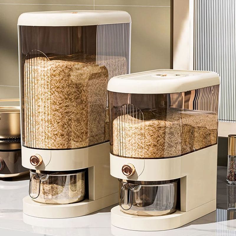POTE ARMAZENAMENTO DISPENSER CEREAIS -RAÇÃO- GRÃOS-ARROZ 5 KILOS