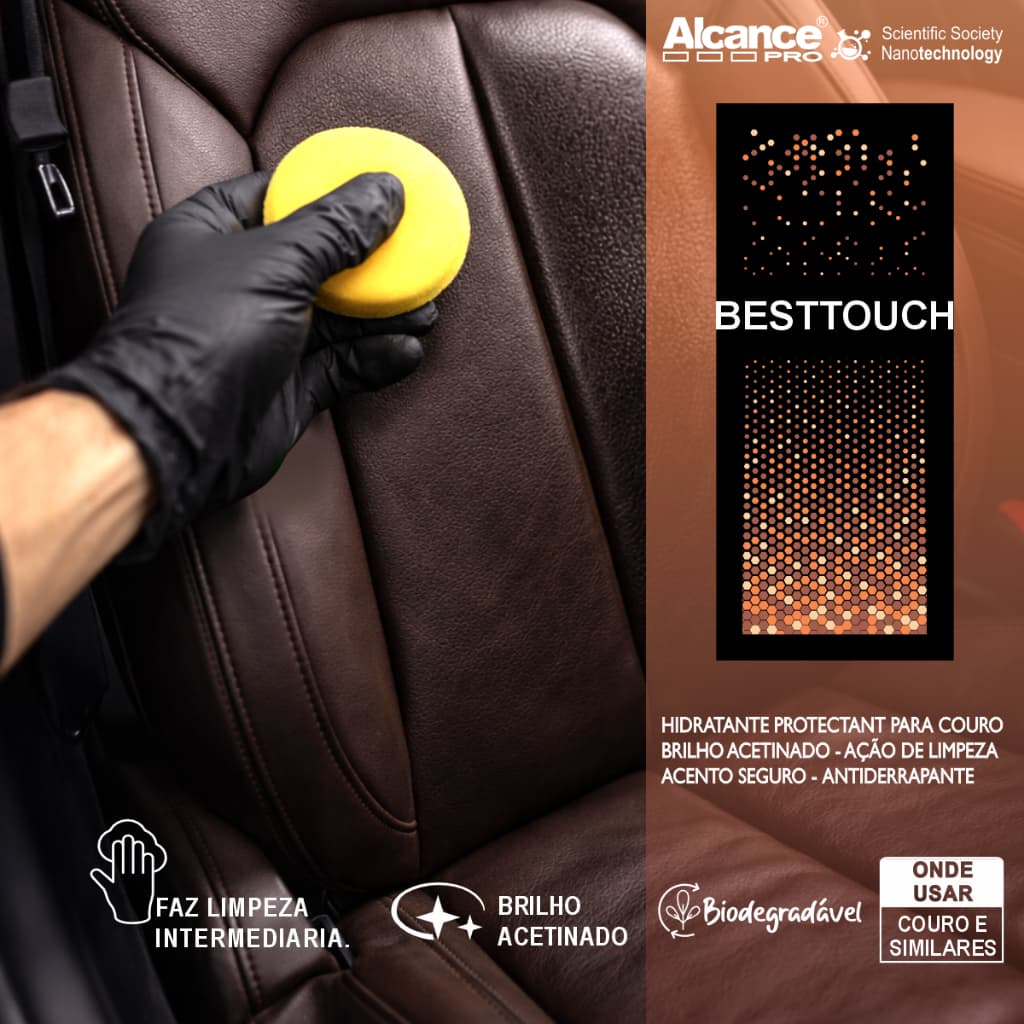 Alcance Profissional Hidratante de Couro Best Touch Hidratante de Couro 500ml
