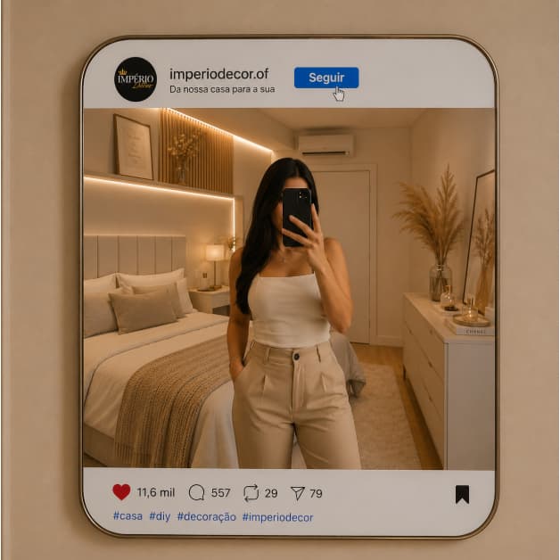 Espelho Personalizado Instagramável 80x60cm Decorativo para Loja Evento Casamento Festa e Fotos