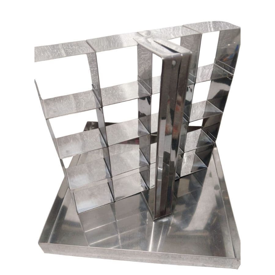 Cortador de Brownie 16 cavidade + Forma Quadrada