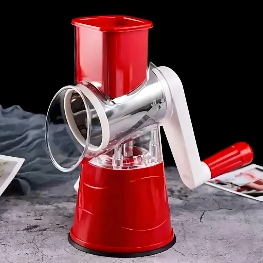 Ralador 3 Em 1 Multiuso Maxchef Vermelho Ship It