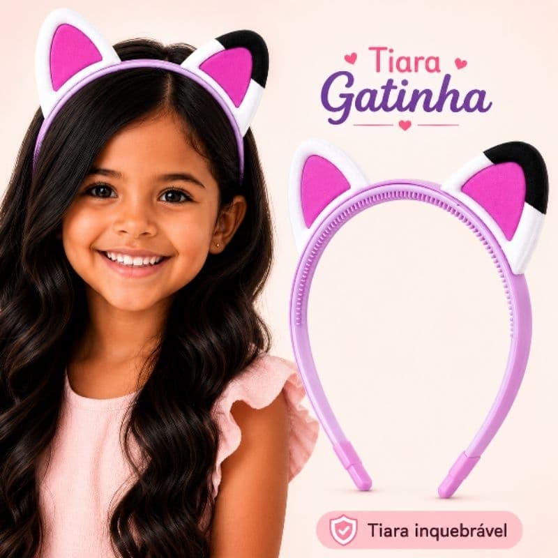 TIARA GABBY não quebra alta qualidade emborrachada. Casa mágica da Gabby - orelha da Gabby