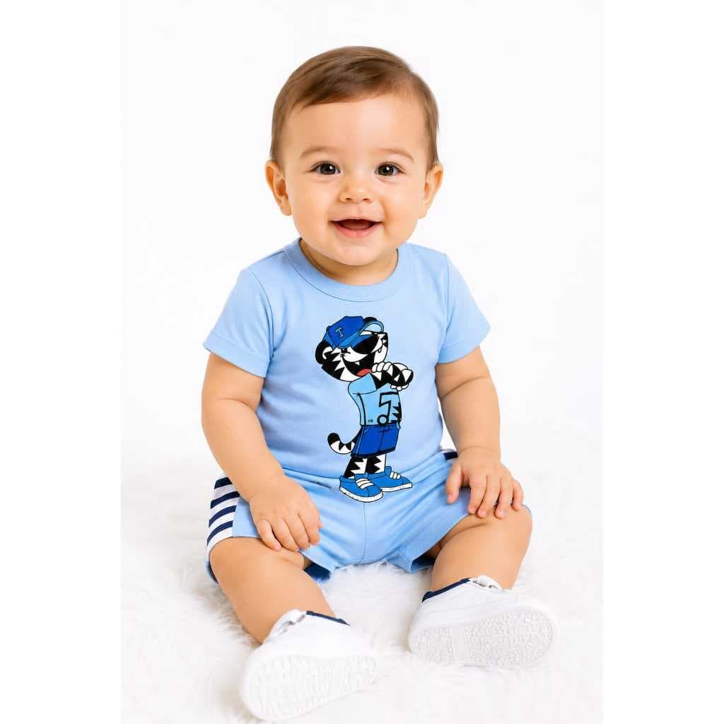 CONJUNTO MASCULINO INFANTIL; CONJUNTO TIGO
