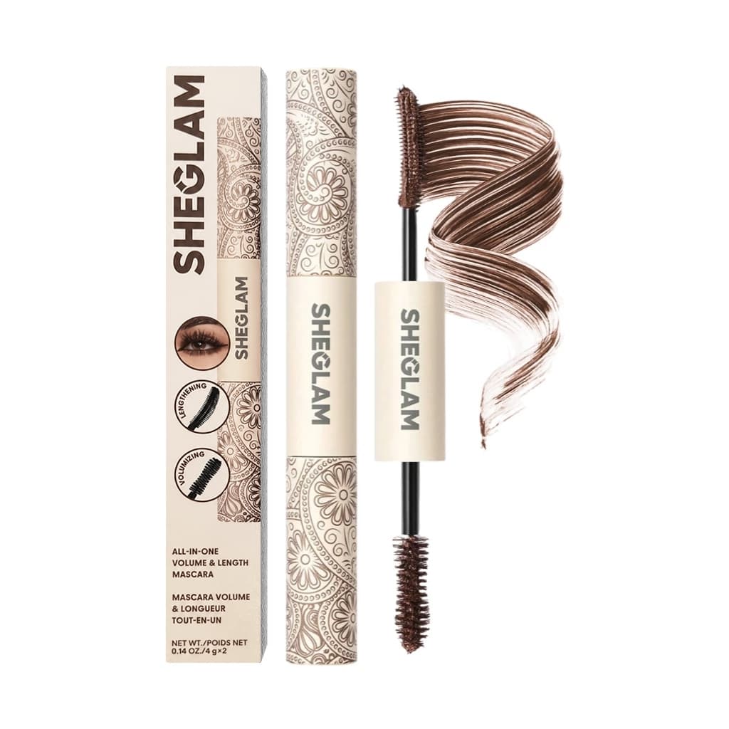 Rímel Sheglam Macchiato Marrom Máscara Para Cílios Volume Comprimento