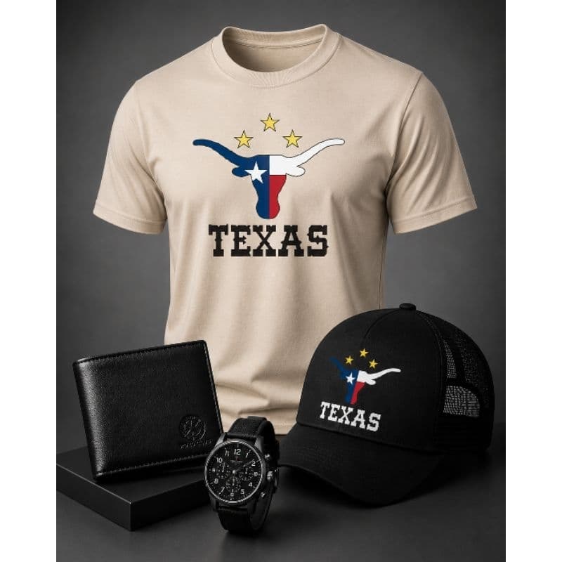 Camiseta Masculina + Boné Trucker + Carteira + Relógio Presente Completo