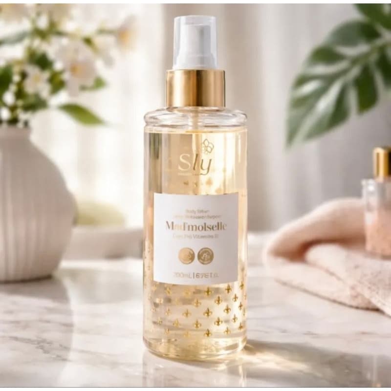 Body Splash Mad'moiselle Sly Cosméticos 200ml Spray Corporal Refrescante