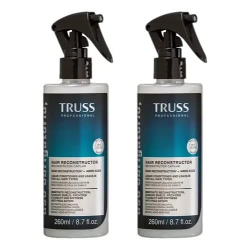 Truss Kit com 2 Spray Uso Obrigatório Reconstrutor Capilar 260ml