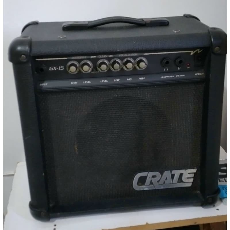 amplificador para guitarra 15w crate made in usa gx15