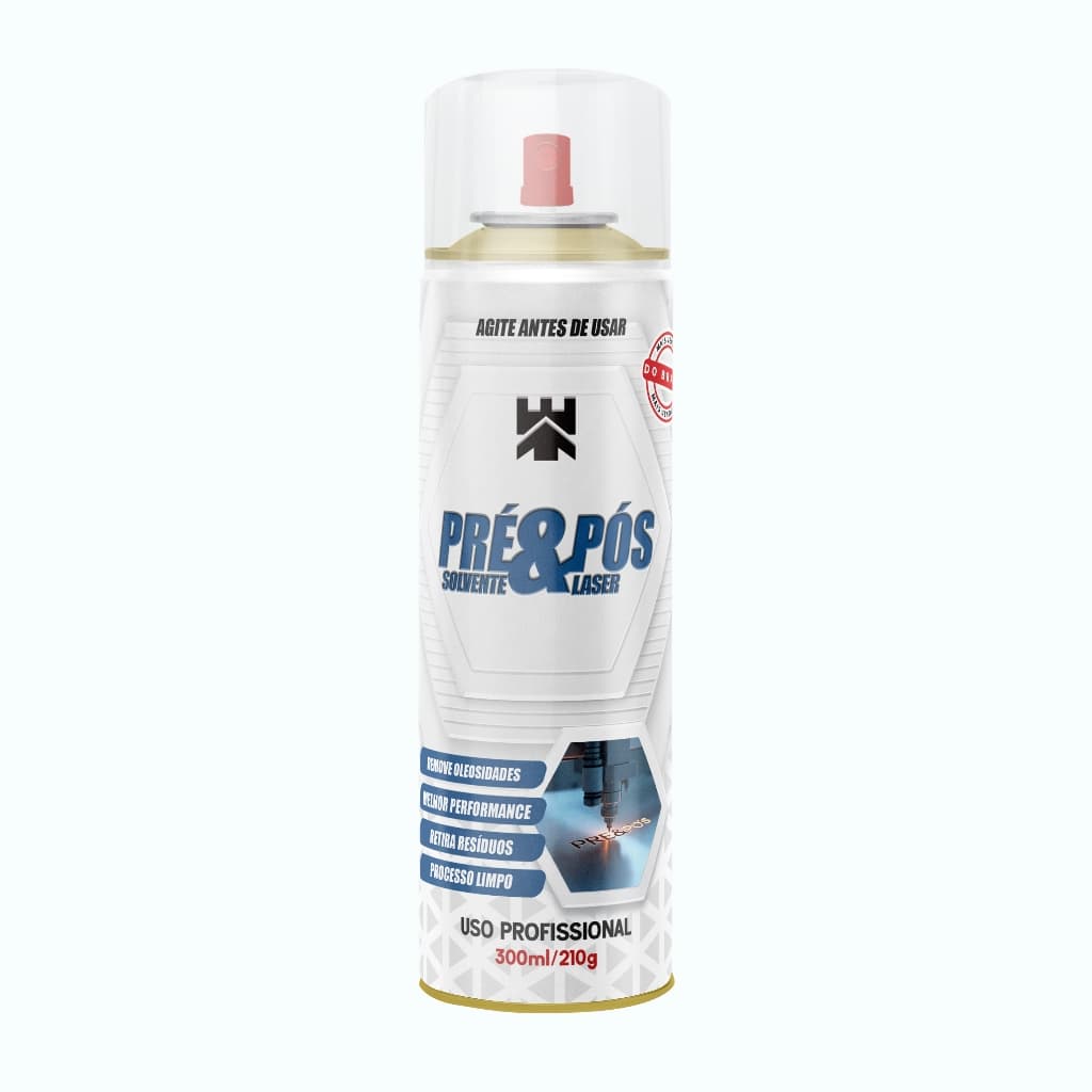 PRÉ E PÓS PARA GRAVAÇÃO À LASER - 300ml/200g