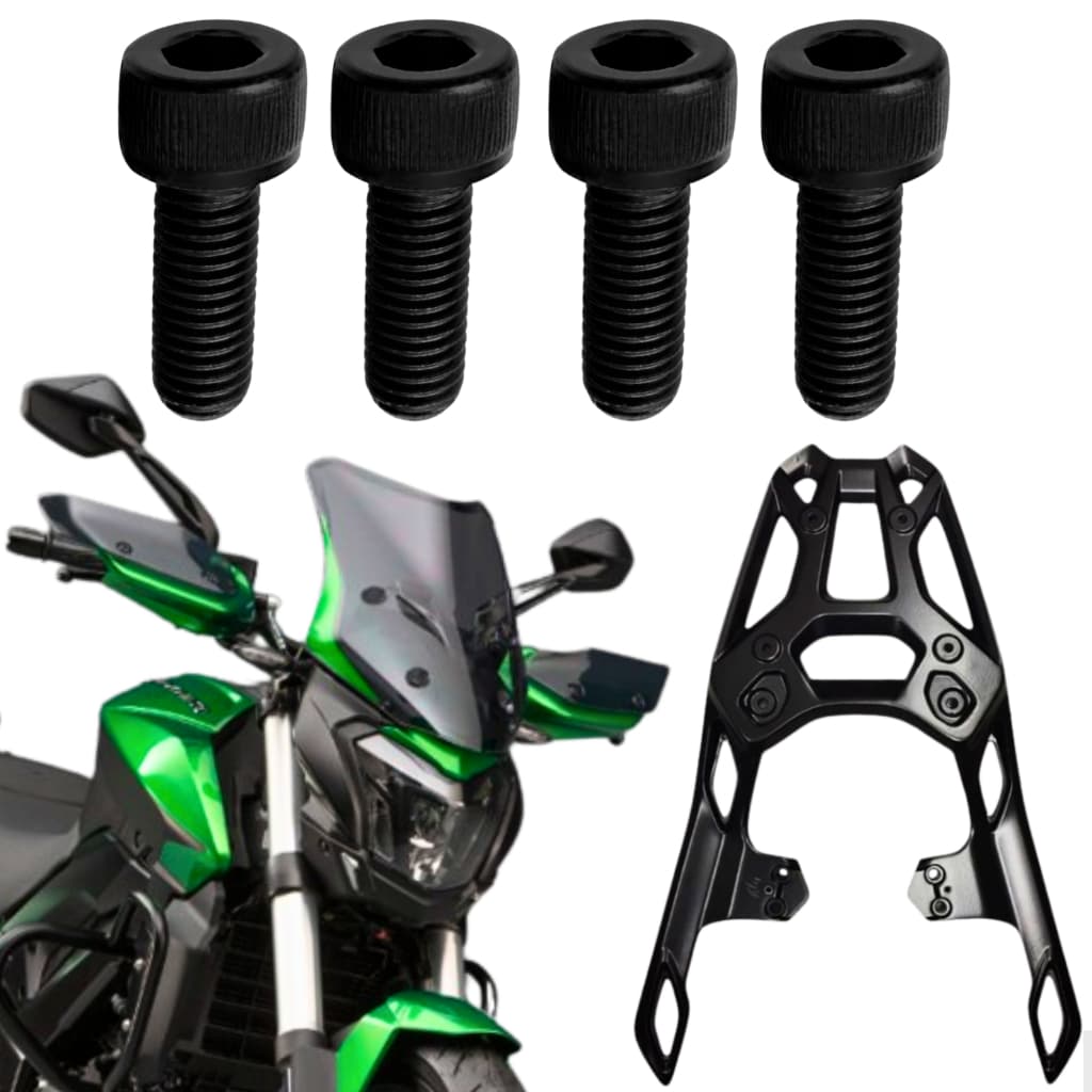 Parafuso Allen Fixação Suporte Bagageiro Moto Dominar 400 Bajaj