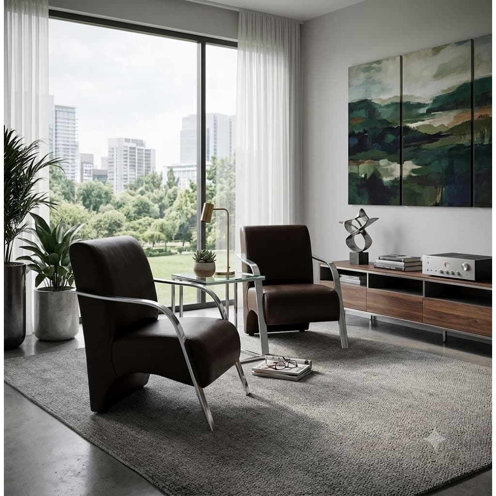 Poltrona Cadeira Recepção Reforçada Sala Confortável Estofada Suede Consultório Escritório Manicure Braço de Aluminio