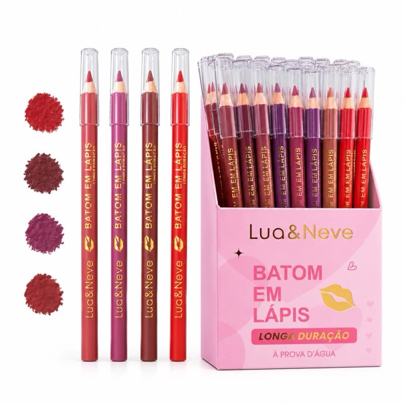 Batom em lápis Lua&Neve