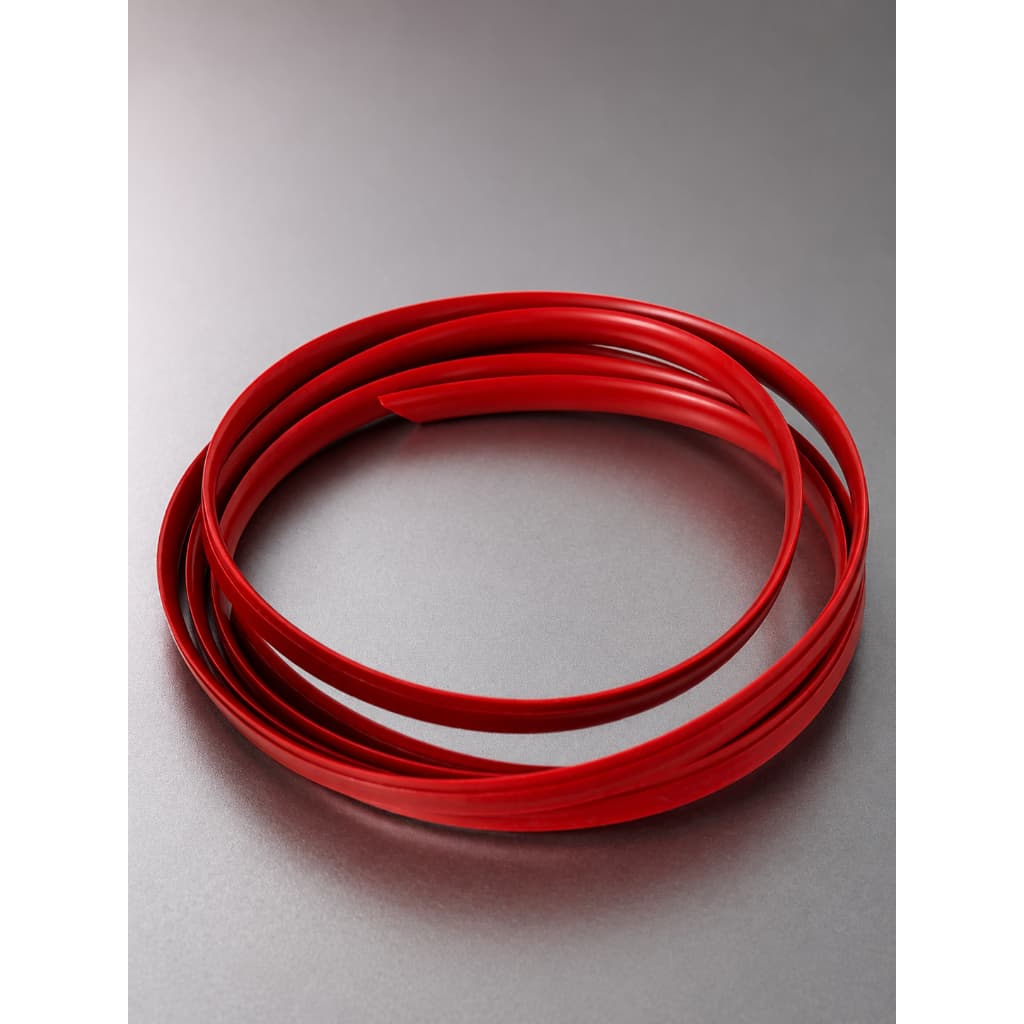Aplique Friso filete vermelho 15mm largura 1 metro