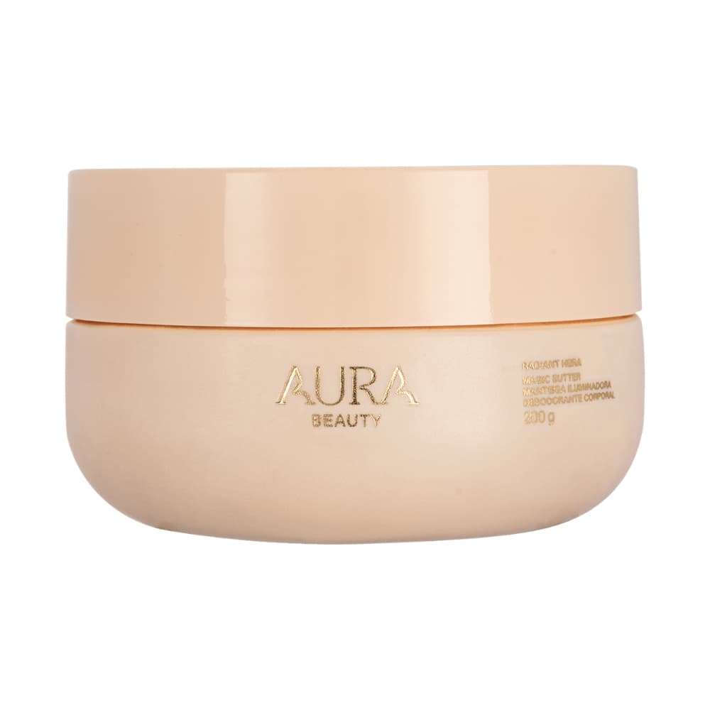 Manteiga Iluminadora Magic Butter Radiant Hera AURA Beauty by Jade Picon 200g