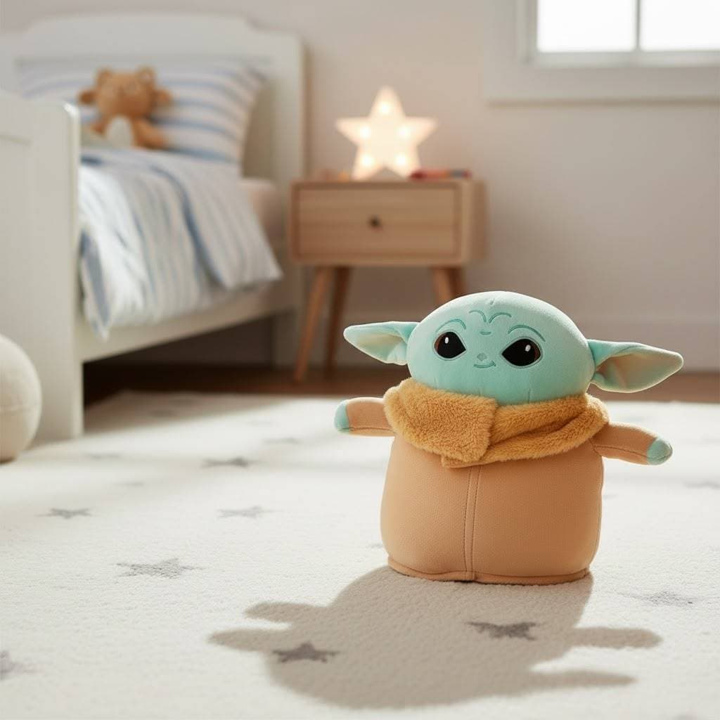 Pelúcia Baby Yoda Mandalorian 25cm Star Wars Infantil Macio Brinquedo Criativo