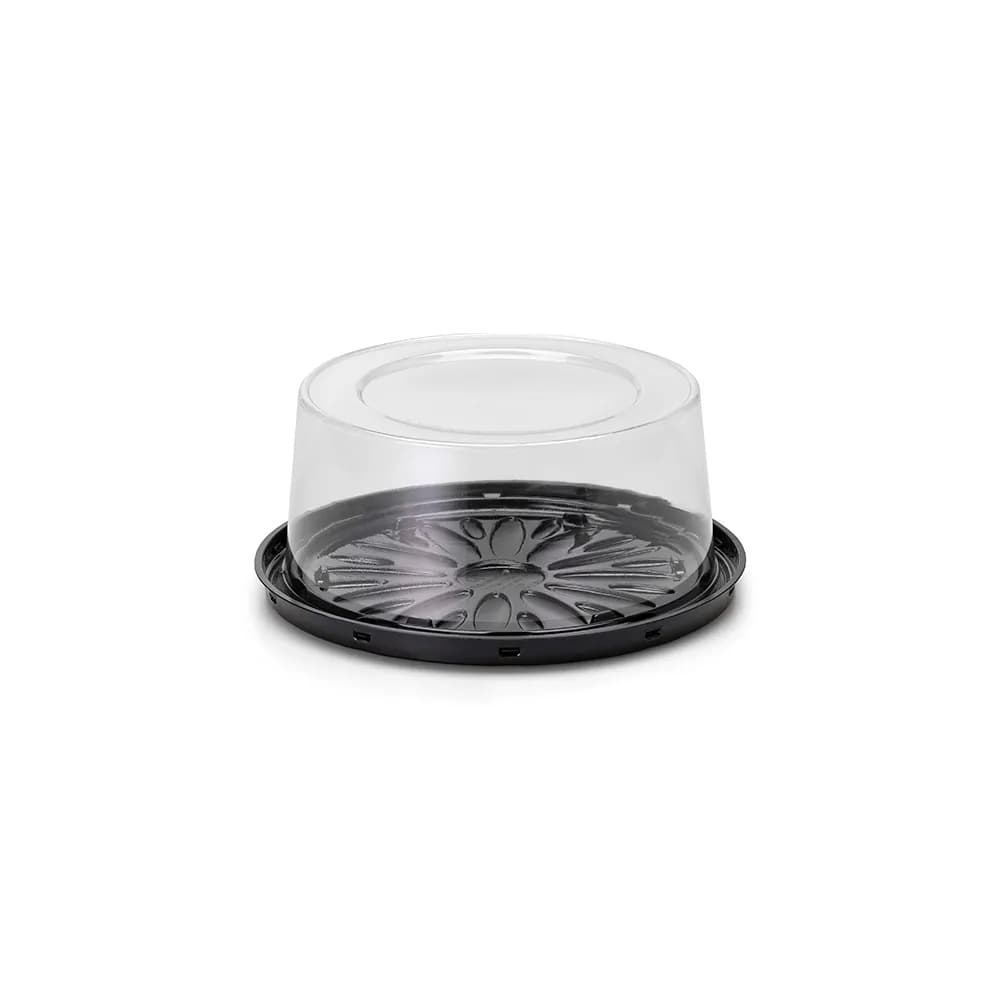 Embalagem para 750g G32CT Preta com Tampa Galvanotek C/50 un