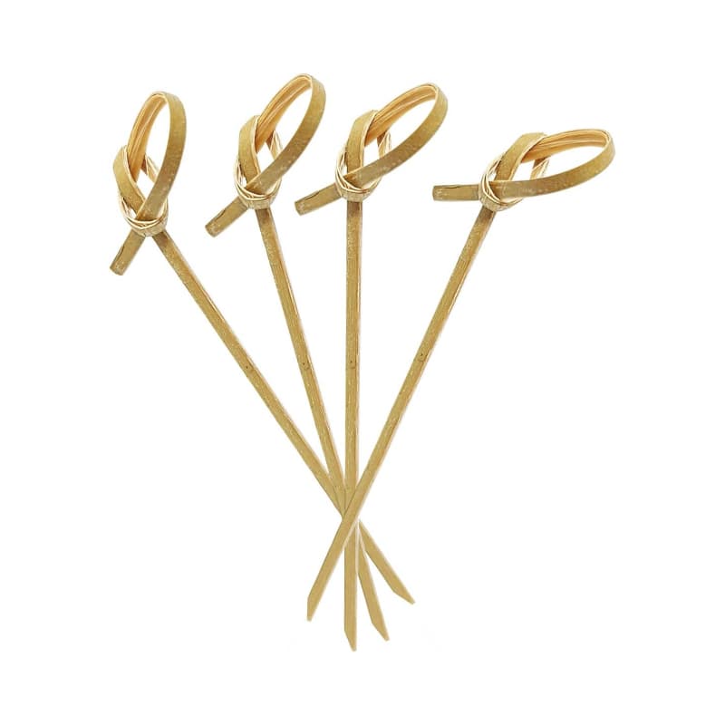 Espeto Palito Bambu Aperitivo Decorativo Festas Nó 10,5cm clip-icon Espeto Palito Bambu Aperitivo Decorativo Festas Nó 1