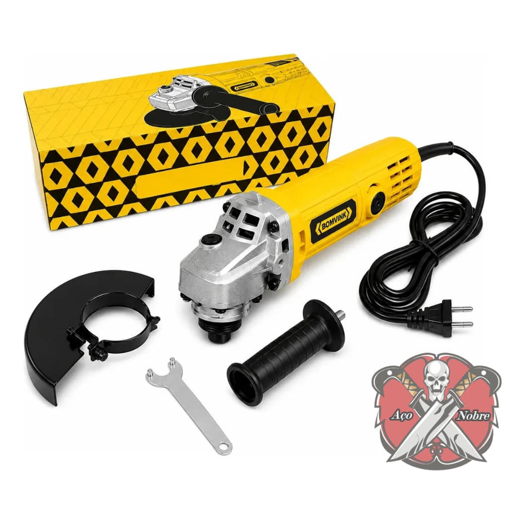 Esmerilhadeira Angular Bomvink 850w 220v Robusta e Durável
