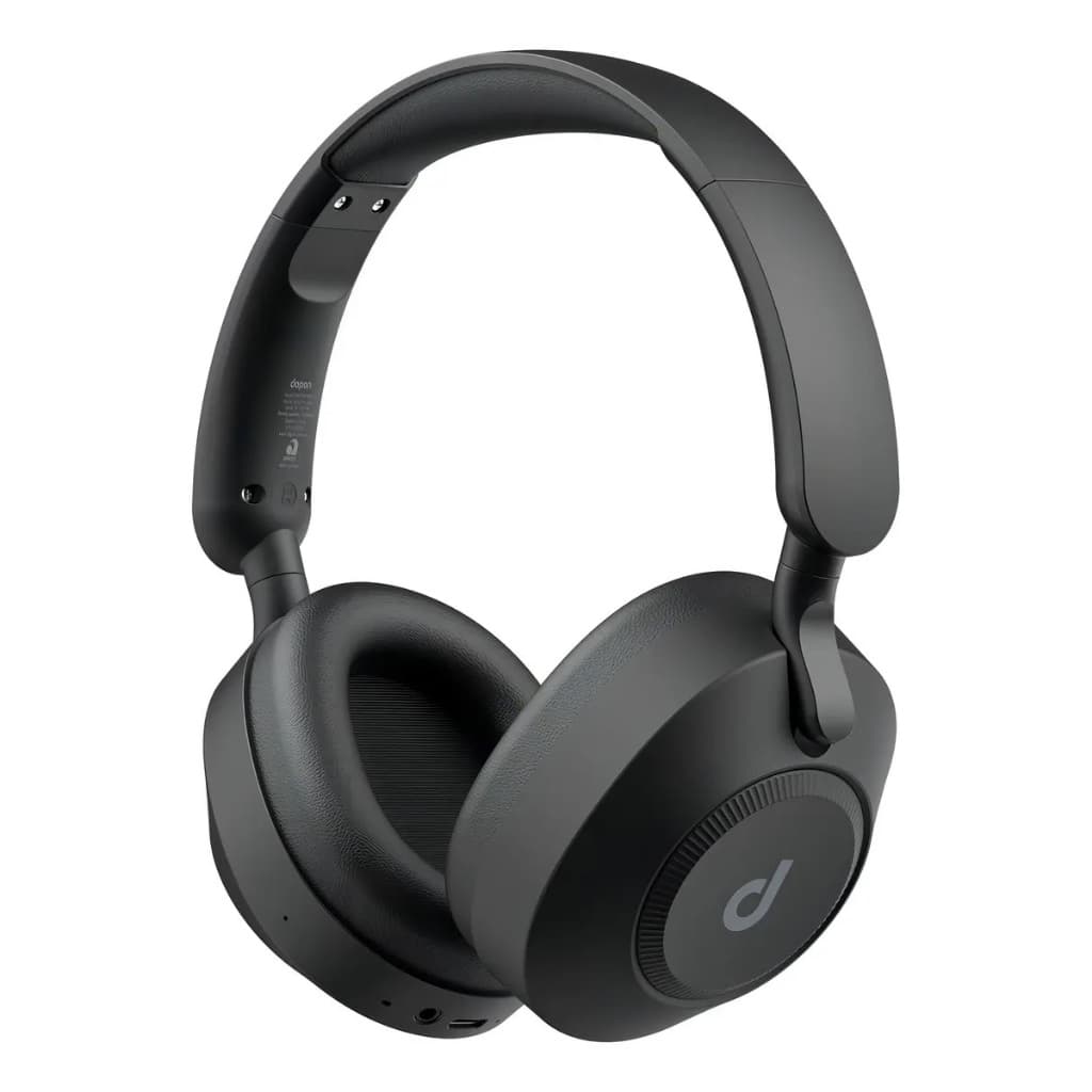 Headphone Dapon H02D Pro ANC Over Ear Bluetooth 6.0 Cancelamento De Ruído Cor Preto