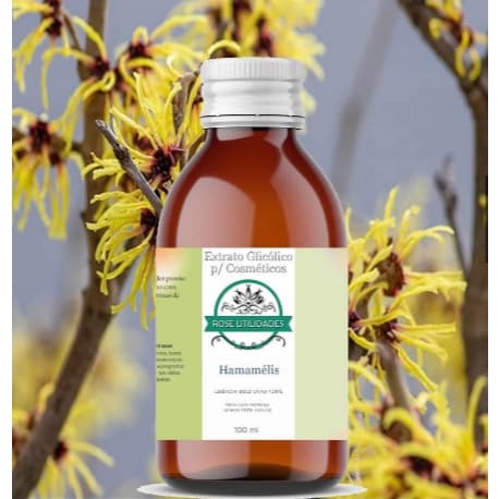 Extrato Glicólico p/ Cosméticos - Hamamelis - 100ml