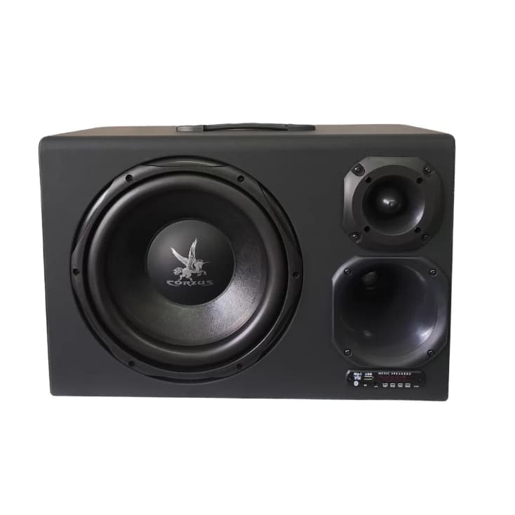 Caixa de Som Amplificada Corzus Bob Trio 12" polegadas Cxhc512 Bluetooth 300w Rms.