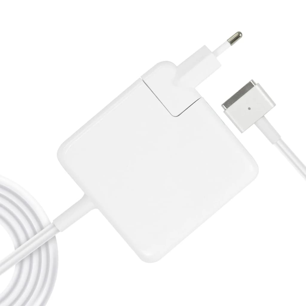 Carregador Fonte Turbo 85W Para Macbook Pro Magsafe 2 Bivolt 5 Pinos A1260 A1286 A1297 Com Maçã