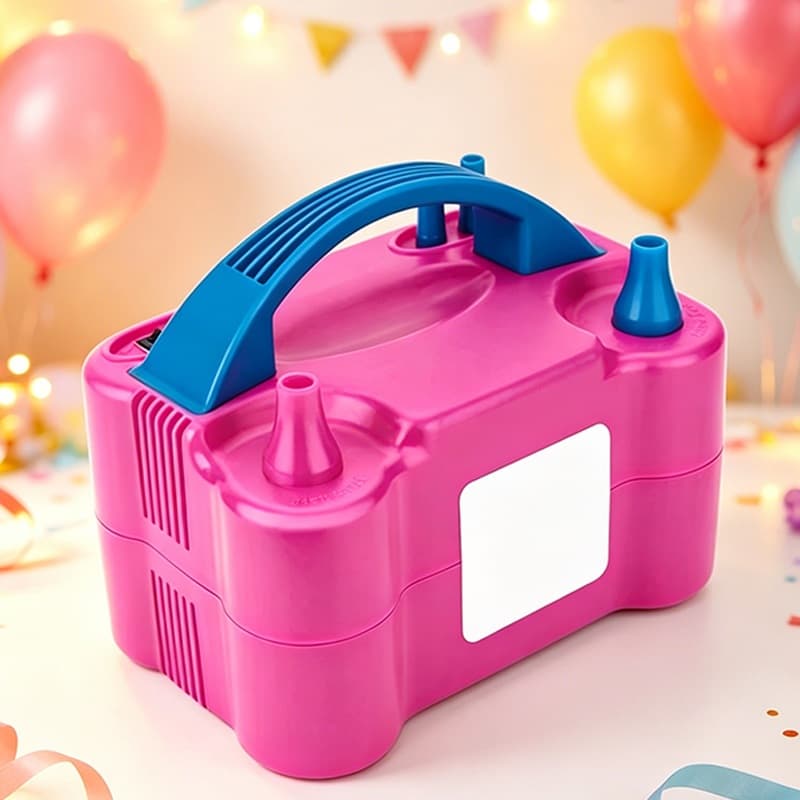 Inflador Elétrico De Bexigas Balões Bomba Inflável Automático Para Montagem De Festas E Decorações