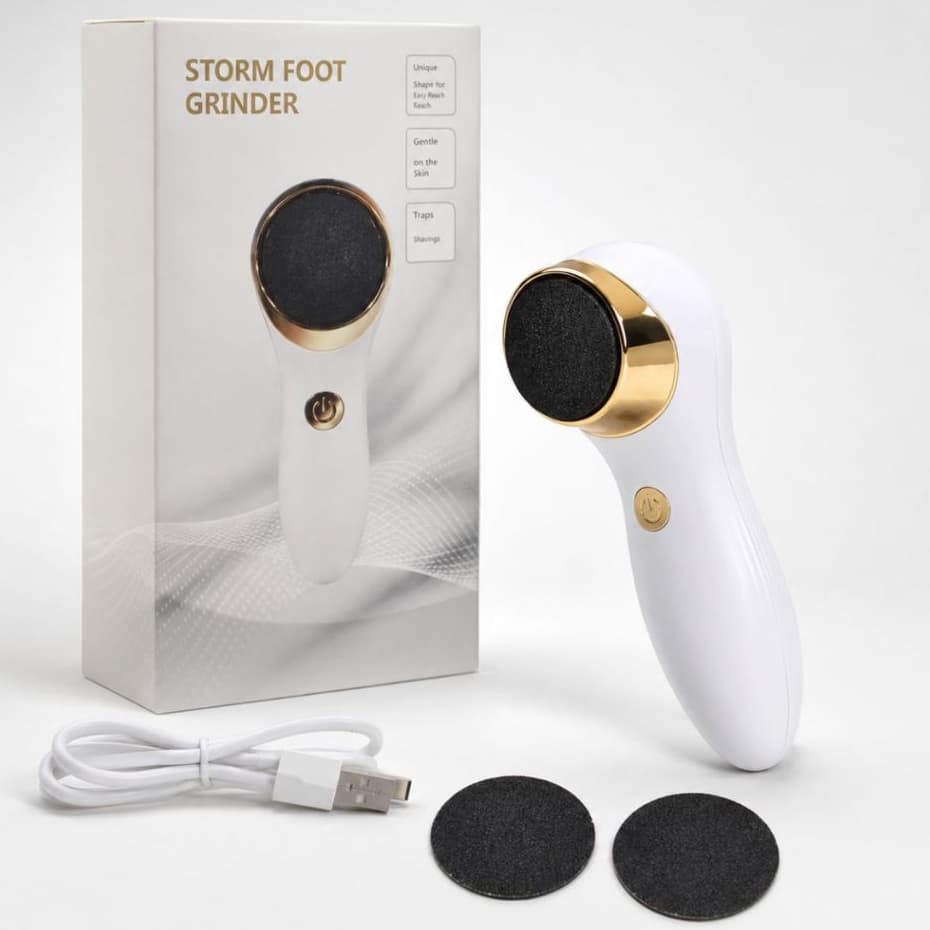Lixador de Pé Motorzinho Automático USB Calos Rachaduras Pedicure Esfoliador Alisa Elétrico Licha