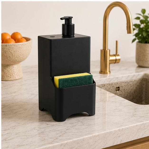 Porta Detergente e Esponja - Organização na Cozinha
