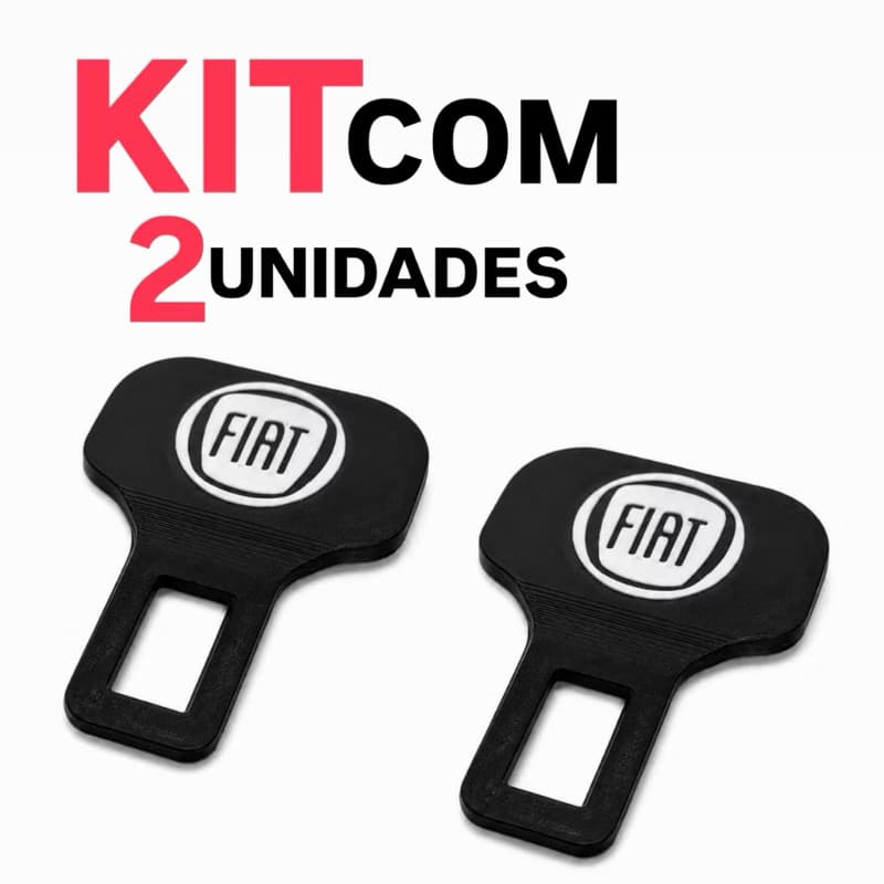 Par Fivela Anti Bip Cinto Segurança Anula Alarme Universal Todas as marcas