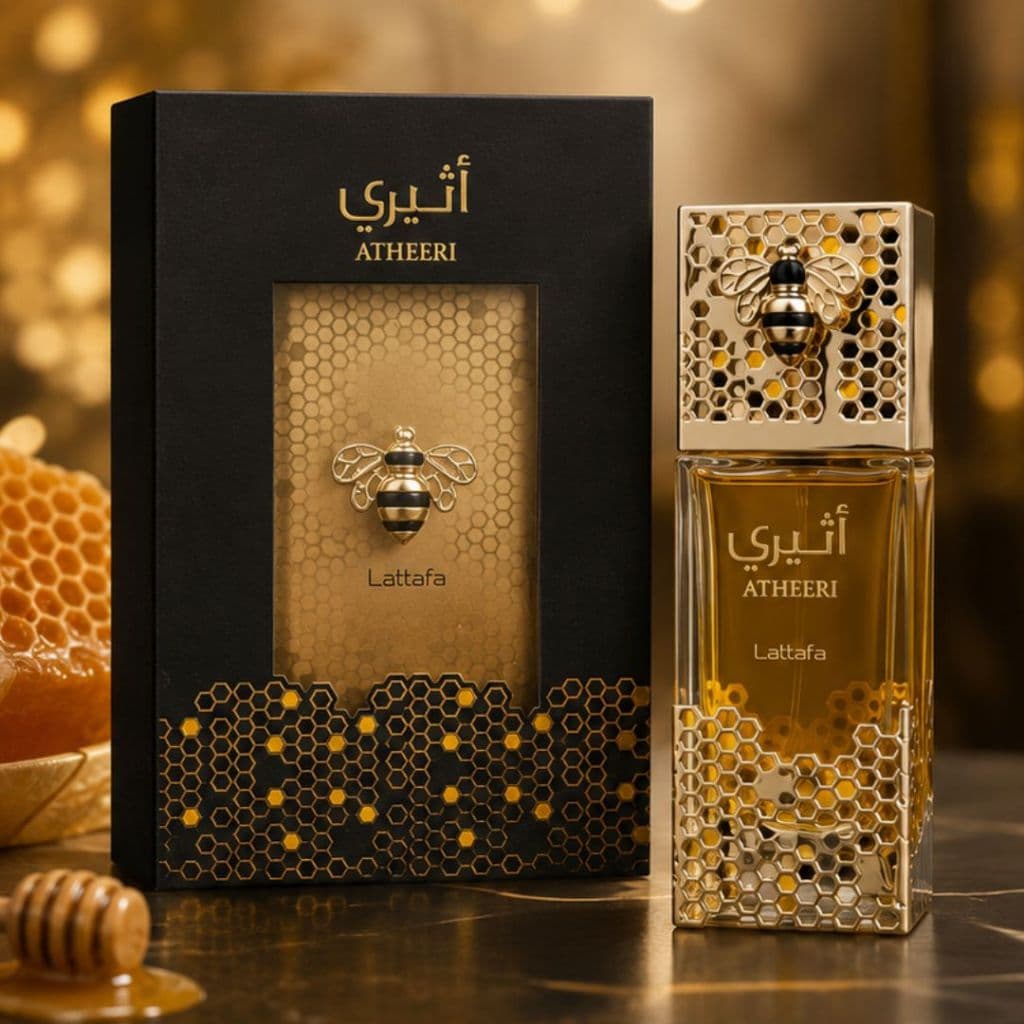 Perfume Árabe Atheeri Lattafa Abelha