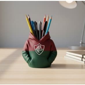 Porta Lapis Fluminense + Chaveiro de Brinde