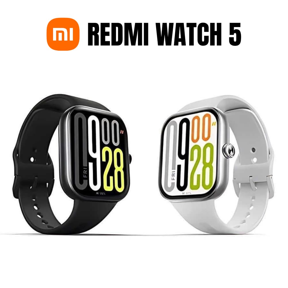 Smartwatch Redmi Watch 5 AMOLED 2.07 | GPS 5ATM Bateria 24 Dias | Chamadas Bluetooth