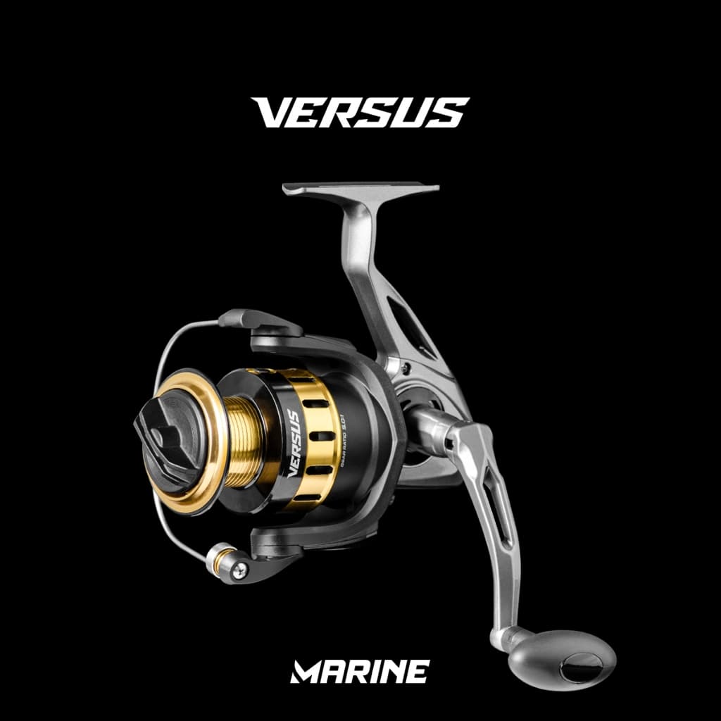 Molinete Pesca Versus Marine Sports 1000 / 2000 / 3000 / 4000 3+1 Rolamentos Pesca Rio Lago Pesqueiro