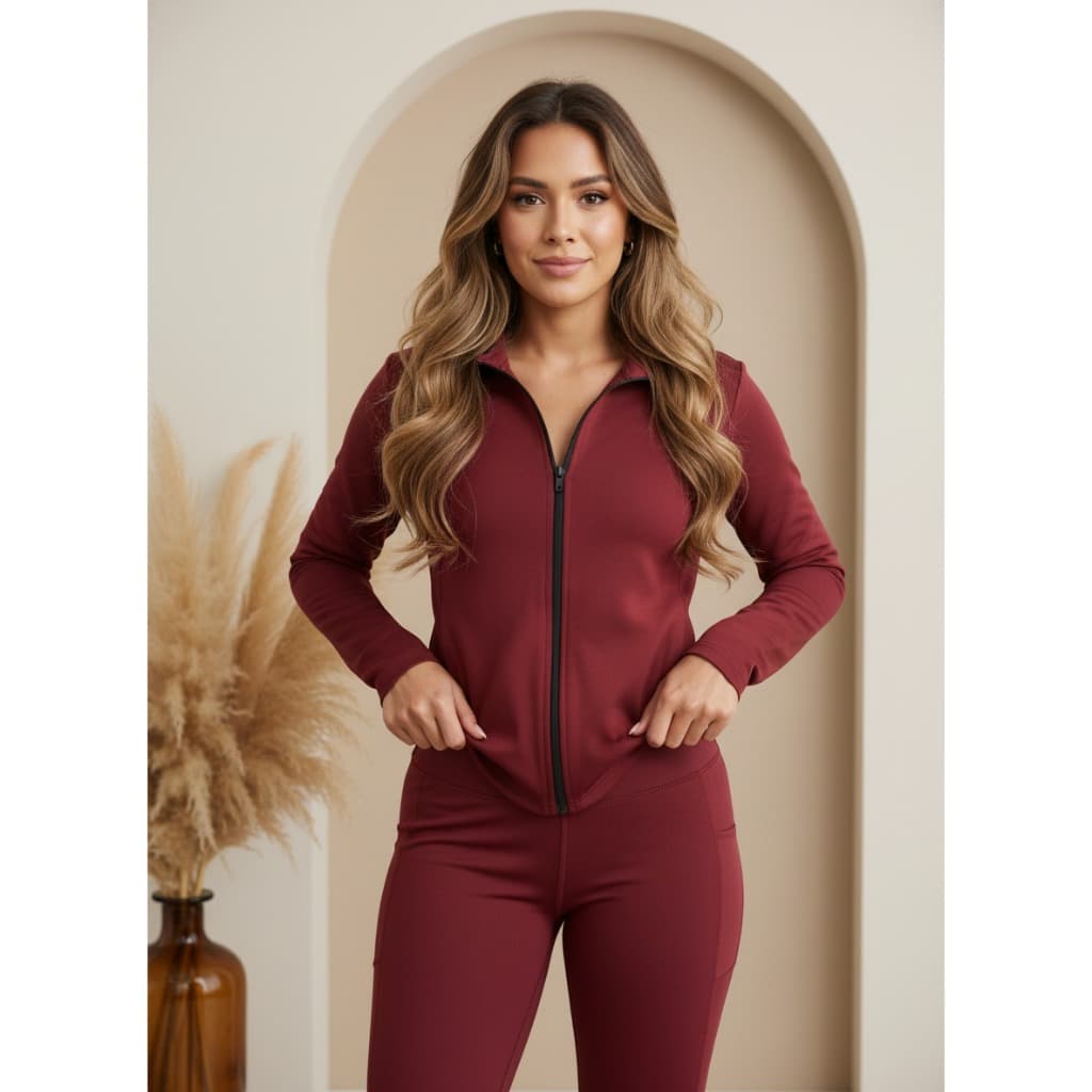 JAQUETA FEMININA DRY FIT HELANCA COM ZIPER | PROTEÇÃO UV, LEVE, CONFORTÁVEL, IDEAL PARA SEU TREINO E PARA SEU DIA A DIA.