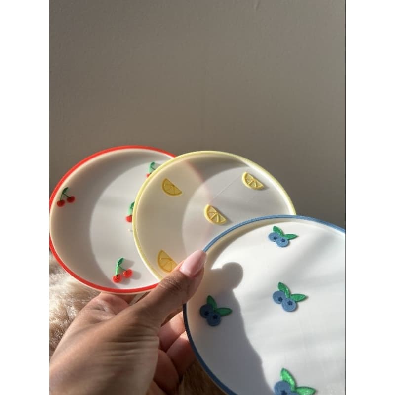 🍒 Kit Bandejas Decorativas 3 Peças | Porta Joias | Organizador Aesthetic ✨️