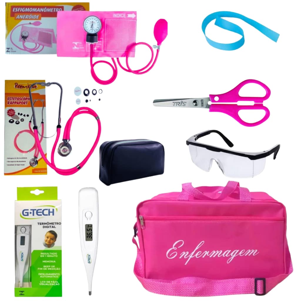 Kit Enfermagem Completo Varias Cores