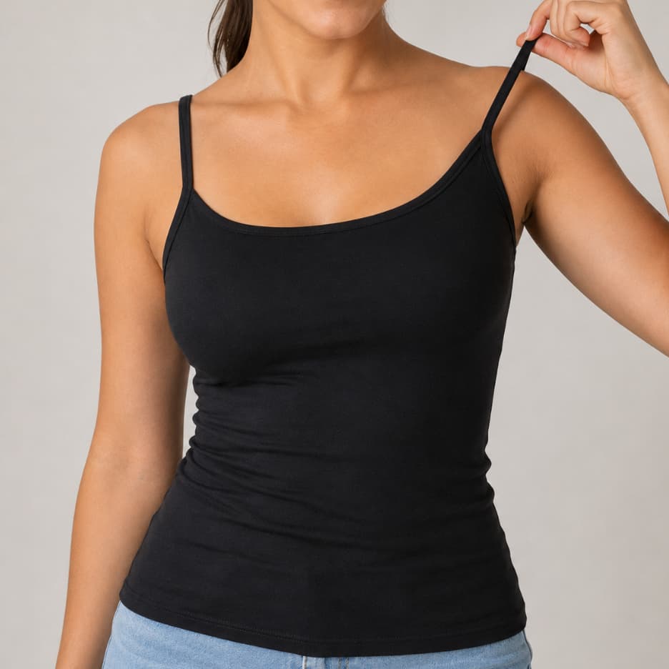 Regata Feminina Alcinha Básica Casual Blusa Lisa Regatinha Academia Confortável ENVIO IMEDIATO