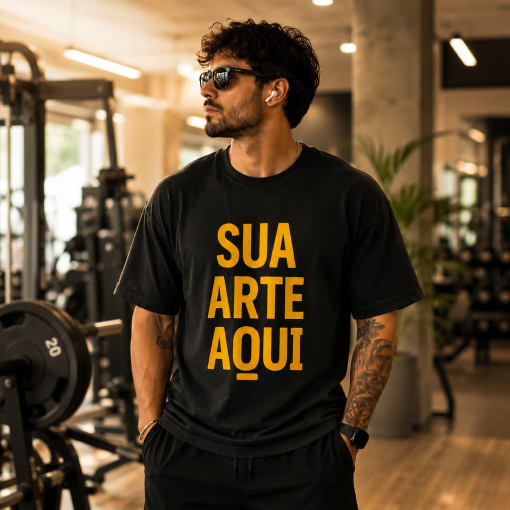 CAMISETA PERSONALIZADA PERSONALIZÁVEL ESTAMPADA SUA IMAGEM ESCOLHA A SUA - 100% ALGODÃO 30.1