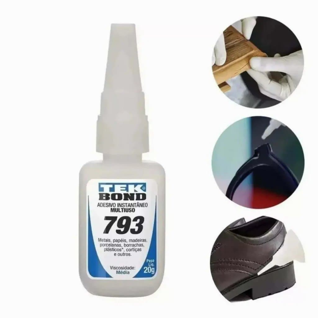 Cola Adesivo Instantâneo 793 20g