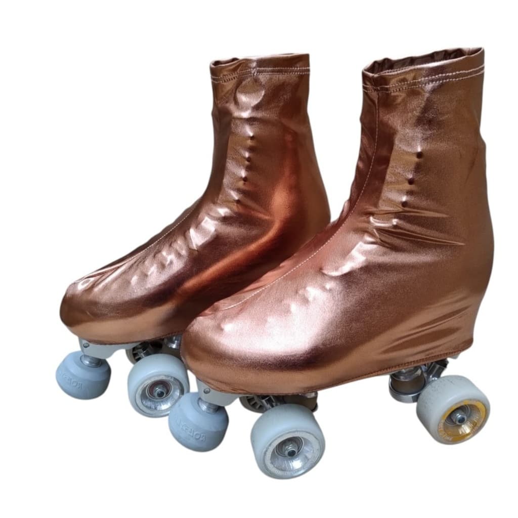 Capa cobre botas para patins brilhante e furta cor