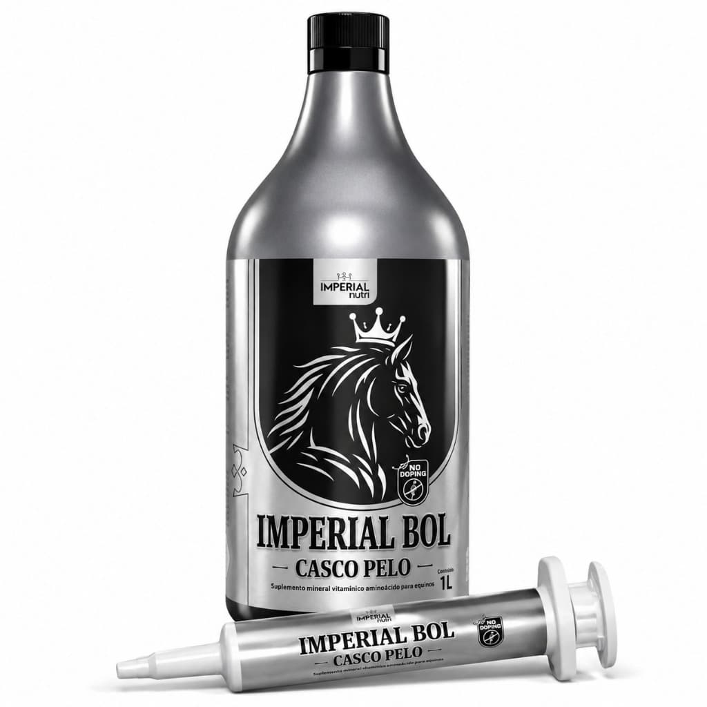 Imperial Bol 1litro Suplemento Para Cavalo Casco E Pelo Kerabol