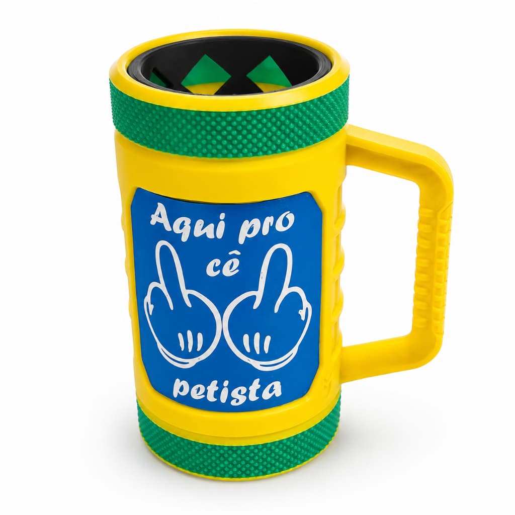 Porta Lata Universal com Alça Suporte Ajustável para Todos os Tipos de Lata Churrasco Lazer