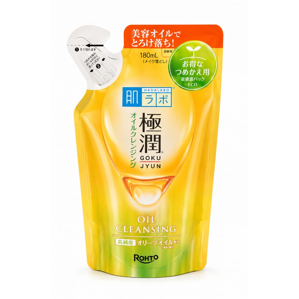Hada Labo Gokujyun Refil Oil Cleansing 180ml