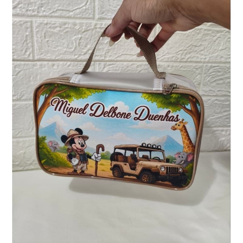 Nécessaire maleta personalizada qualquer tema.